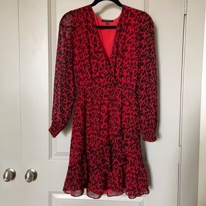 Banana Republic red dress